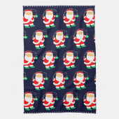 Linge De Cuisine Christmas Fishing Funny (Vertical)