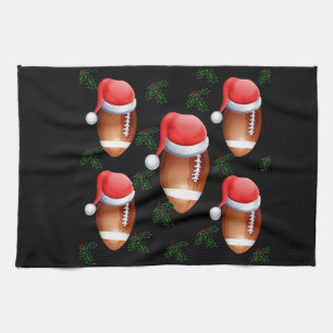 LINGE DE CUISINE CHRISTMAS FOOTBALL