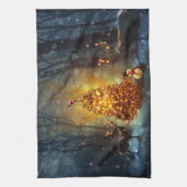 Linge De Cuisine Christmas Forest. (Vertical)