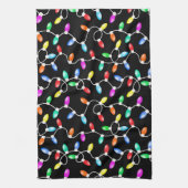 Linge De Cuisine Christmas Lights Pattern (Vertical)