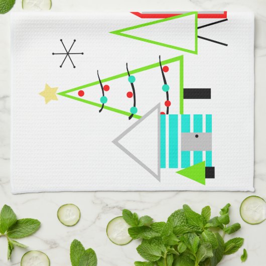 Linge De Cuisine christmas midcentury (Plié)