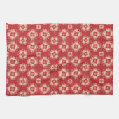Linge De Cuisine Christmas Red Peace Dove (Horizontal)