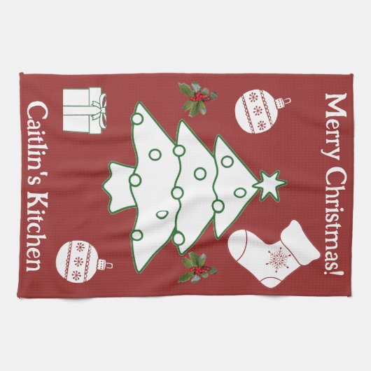 Linge De Cuisine Christmas Tree (Horizontal)