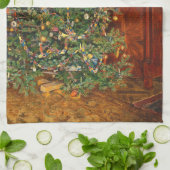 Linge De Cuisine Christmas Tree C Müller Weihnachtsbaum 1914 (Plié)