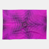 Linge De Cuisine Christmas Tree Silhouette & Purple Star Gradient (Horizontal)