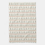 Linge De Cuisine Christmas Trees Tea Towel (Vertical)