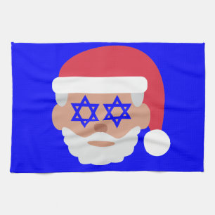 Linge De Cuisine christmukah santa claus emoji