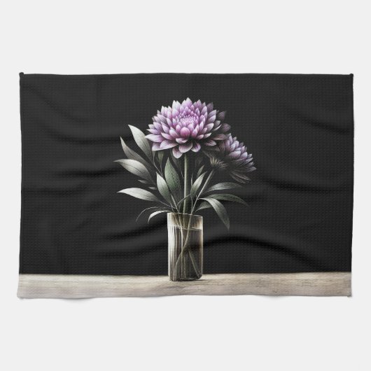 Linge De Cuisine Chrysanthème (Horizontal)