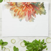 Linge De Cuisine Chrysanthème de la récolte d'or (Plié)