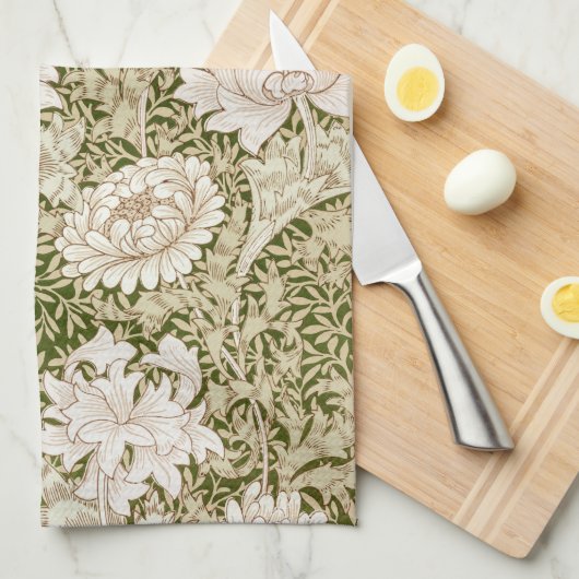Linge De Cuisine Chrysanthemum Gold, William Morris (Quart Plié)