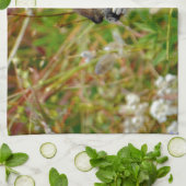 Linge De Cuisine Chubby mignon chipmunk sur la souche de bois (Plié)