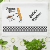 Linge De Cuisine Churro et chocolat - Buenos Dias ! (Plié)