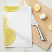 Linge De Cuisine Chute de morceaux de citron (Quart Plié)