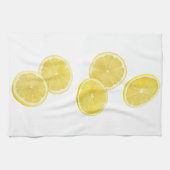 Linge De Cuisine Chute de morceaux de citron (Horizontal)