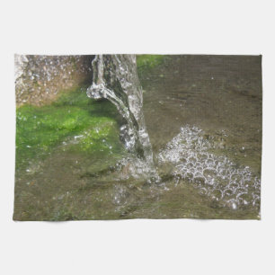 Linge De Cuisine Chute d'eau de chaudière Bouillonnante Cuisine