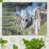 Linge De Cuisine Chute d'eau de Stanley Falls, Nature canadienne (Plié)