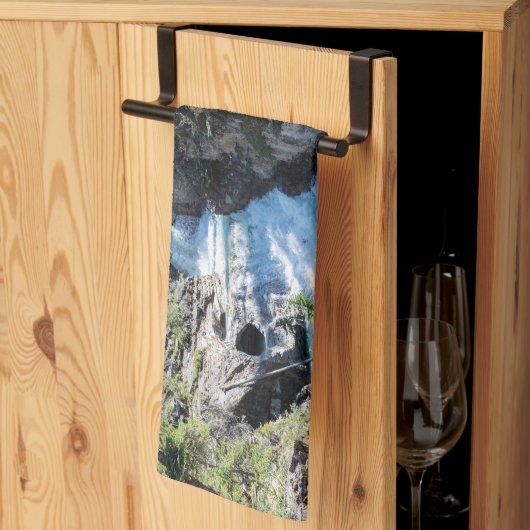 Linge De Cuisine Chute d'eau de Stanley Falls, Nature canadienne (Pliage en tiers)