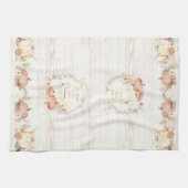 Linge De Cuisine Chute Florale Citrouille Champignons Donner Merci  (Horizontal)