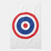 Linge De Cuisine Cible du drapeau thaïlandais (Vertical)