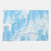 Linge De Cuisine Ciel bleu nuages (Horizontal)