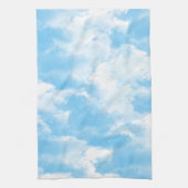 Linge De Cuisine Ciel bleu nuages (Vertical)