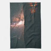 Linge De Cuisine ciel de nuit du feu de camp (Vertical)