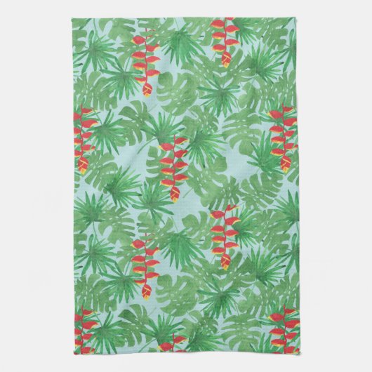 Linge De Cuisine Ciel Jungle (Vertical)