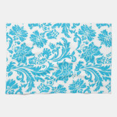 Linge De Cuisine Ciel vintage bleu Damas (Horizontal)