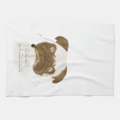 Linge De Cuisine Cigar à puggy Grumpy AFICIONADO personnalisé (Horizontal)