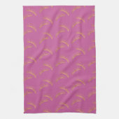 Linge De Cuisine Cils en Or Rose (Vertical)