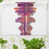 Linge De Cuisine Cincinnati Ohio Skyline (Plié)