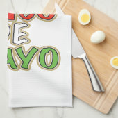 Linge De Cuisine Cinco De Mayo (Quart Plié)