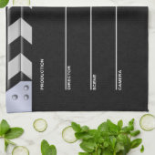 Linge De Cuisine Cinéma de claquette (Plié)