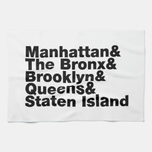 Linge De Cuisine Cinq Boroughs ~ New York