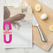 Linge De Cuisine Cinquante et fabuleux 50e anniversaire Photo (Quart Plié)