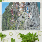 Linge De Cuisine Cinque Terre, Italie (Plié)
