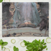 Linge De Cuisine Circe Offrant la Coupe à Odysseus, Waterhouse (Plié)