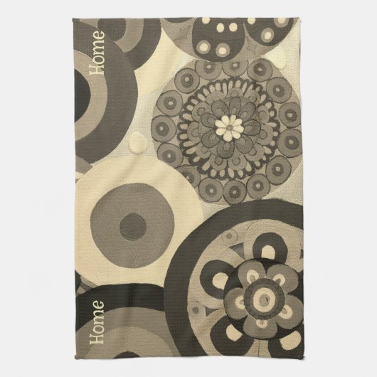 Linge De Cuisine Circled Kitchen Towel (Vertical)