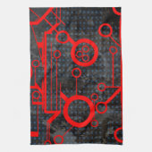 Linge De Cuisine Circuit rouge (Vertical)