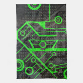 Linge De Cuisine Circuit vert (Vertical)