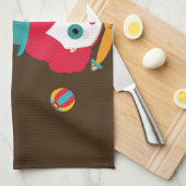 Linge De Cuisine circus design (Quart Plié)