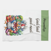 Linge De Cuisine Citation amusante Cute Poulet Chef Cuisine (Horizontal)