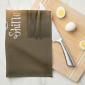 Linge De Cuisine Citation chrétienne inspirée de la Bible (Quart Plié)