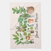 Linge De Cuisine Citation d'aquarelle de la maison (Vertical)