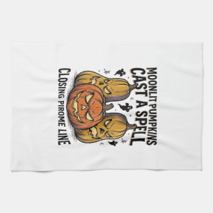 Linge De Cuisine Citation de citrouille d'Halloween Jack O Lantern