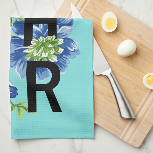 Linge De Cuisine Citation de collecte de fleurs (Quart Plié)