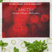 Linge De Cuisine Citation de l'ancien philosophe chinois (Plié)