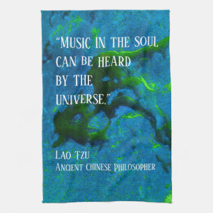 Linge De Cuisine Citation de Lao Tzu