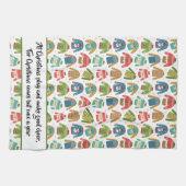 Linge De Cuisine Citation de Noël moche mais mignonne (Horizontal)