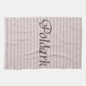 Linge De Cuisine Citation de Poldark (Horizontal)